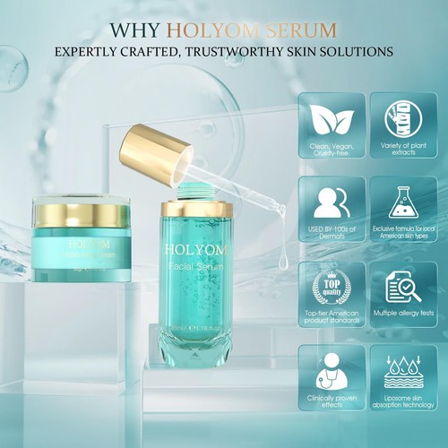 Face Serum - Anti-wrinkle Facial Serum for Fine Lines & Wrinkles, Hydrating a... - Picture 6 of 9