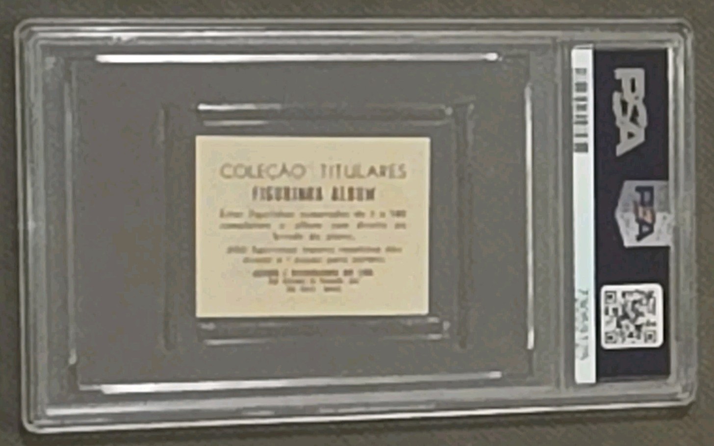 Pele 1958 Owned Garrincha Titulare LTDA  Signed PSA 6 DNA Gem 10 Autographed ⚽️  view 4