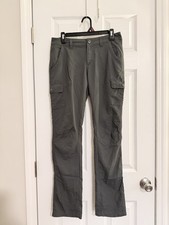 Columbia Omni-Shield Cargo Hiking Pants Gray Water Repellent Women's Size 6