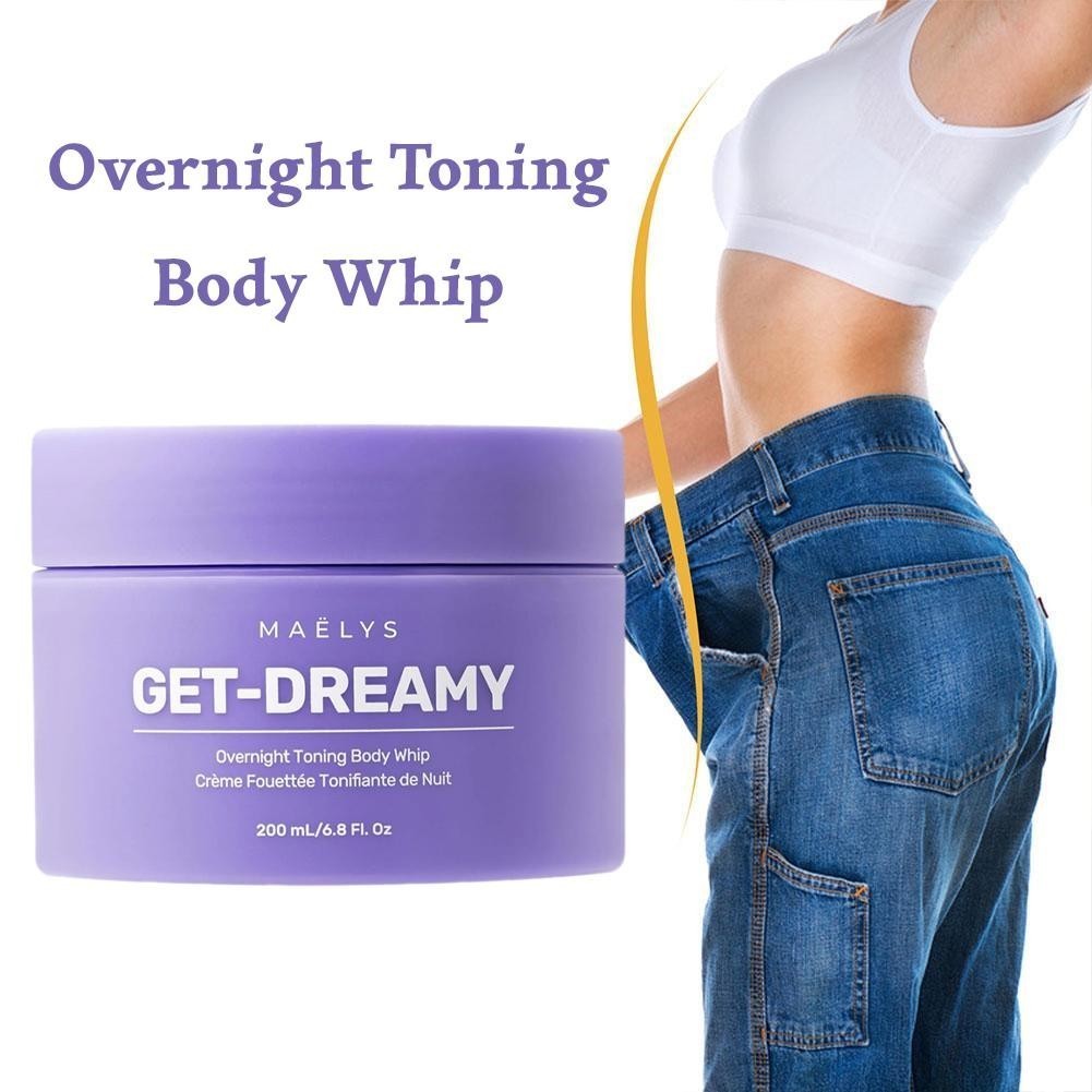Maelys Get-Dreamy Overnight Toning Body Whip - 6.8 Fl Oz/200 ML New in Box