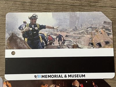 NYC 911 GLADE Metrocard #3 of 4 New York NYC 9/11 Memorial Museum 1 card
