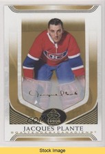 2020-21 Upper Deck SP Signature Edition Legends Gold Jacques Plante HOF READ 4yd
