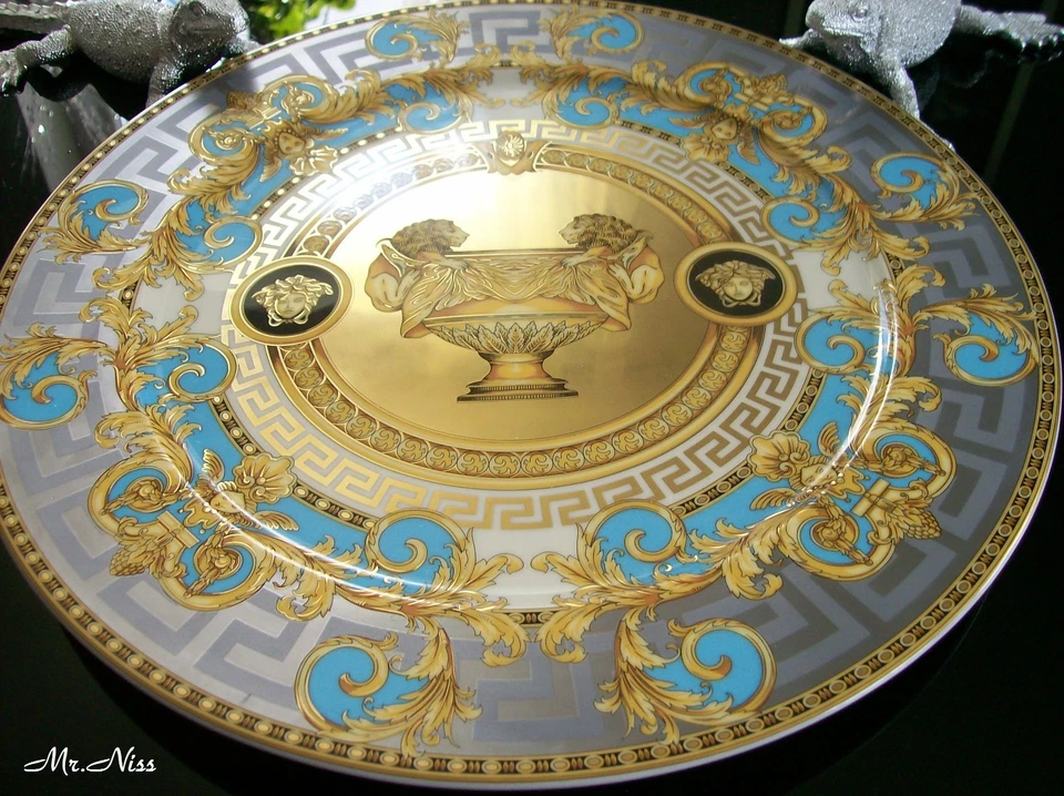 Rosenthal Versace Prestige Gala Bleu 1 x Platzteller !33 cm! ***1 A NEUWARE***