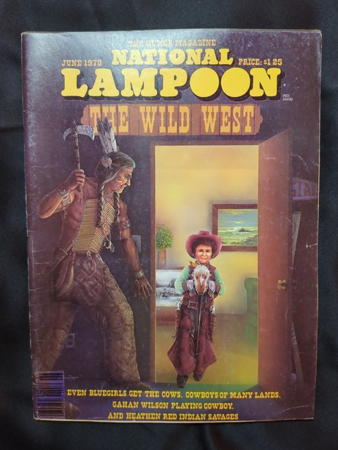 Vintage June 1978 National Lampoon Magazine Vol 1 No 99 - The Wild West Issue
