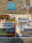 Wii Sports & Wii Sports Resort - Nintendo Wii (CIB)