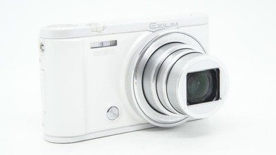 CASIO EXILIM EX-ZR3100 ホワイト CASIO EXILIM EX-ZR3100 HIGH SPEED Digital Camera Selfie Tilt LCD