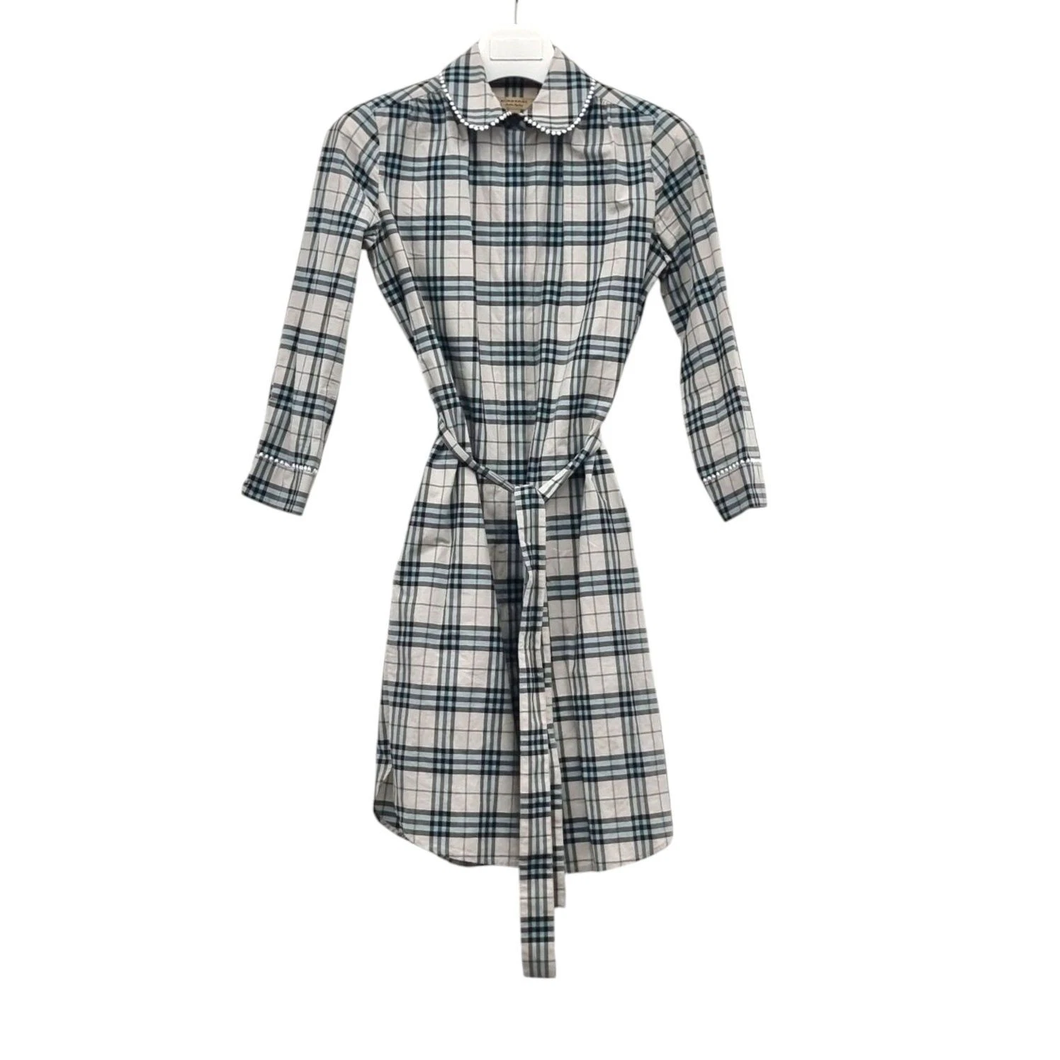 Camicia elegante Burberry in cotone a quadri BUB032305 131369439