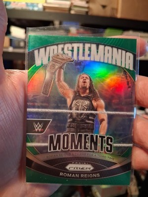 WWE Panini Prizm Roman Reigns Wrestlemania Moments No. 27 (Near Mint)