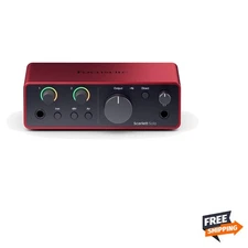 All-in-One Scarlett Solo 4th Gen USB Interface with Pro Tools & Ableton Lite