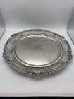 Solid, Beautiful 12" Gorham Sterling Silver Plate w/Monogram