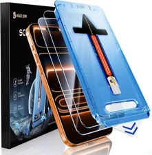 MAGIC JOHN Tempered Glass Screen Protector For iPhone 17 16 15 14 13 12 11ProMax