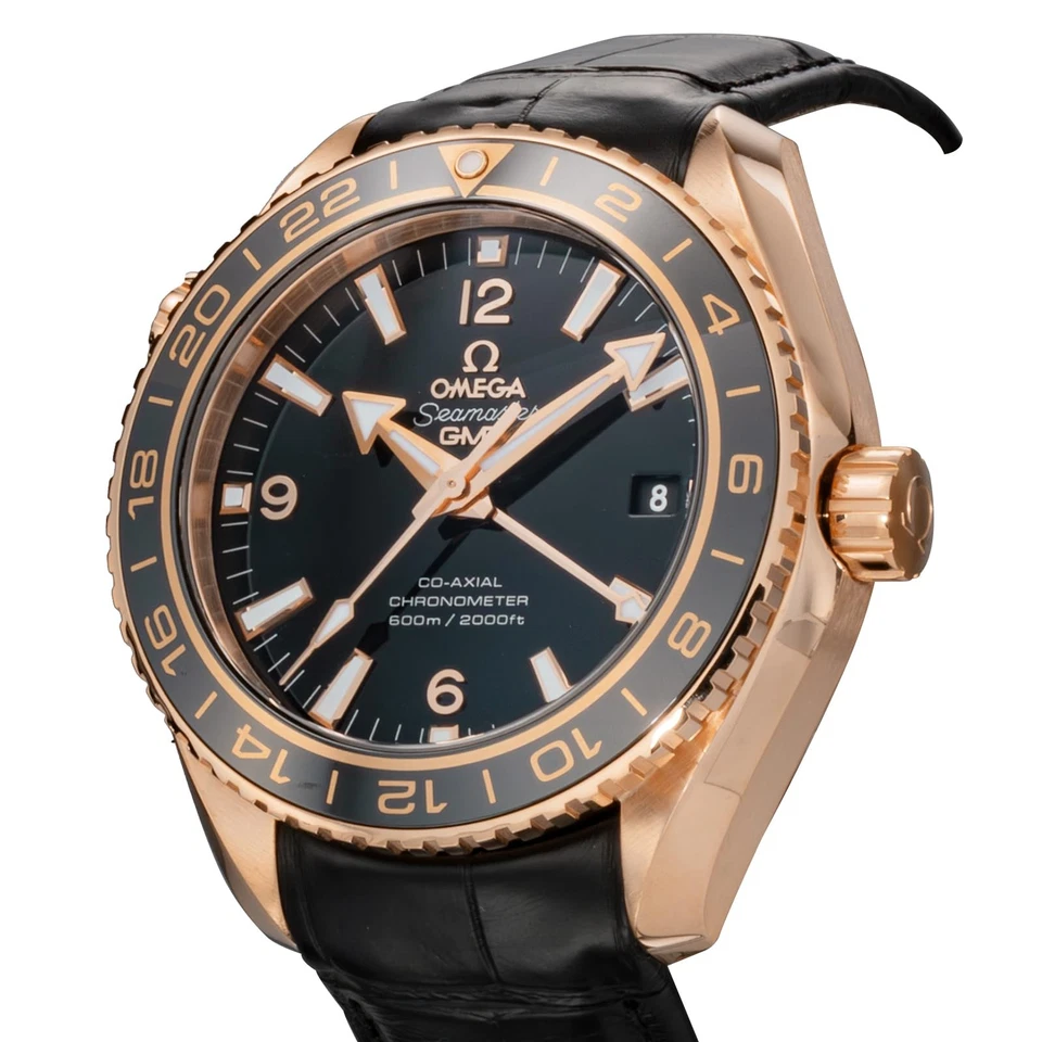 Reloj OMEGA Seamaster Planet Ocean 232.63.44.22.01.001 Negro Unisex Nuevo en Caja Foto 2 de 4