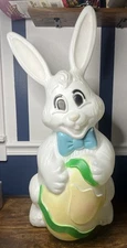 Vintage 1996 Large Easter Bunny Rabbit Blow Mold Sunhill Sun Hill 28"