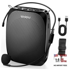 Portable Mini Voice Amplifier for Teachers, Voice Amplifier with Wired