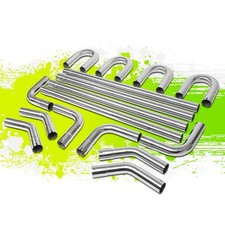 2.5od 16-piece Ss Steel Diy Custom Exhaust Straight 45 90 Degree U-bends Pipes 2.5od 16-piece Ss Steel Diy Custom Exhaust Straight 45 90 Degree U-bends Pipes