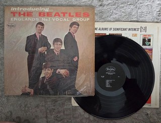 Beatles RARE 1964 INTRODUCING THE BEATLES VER 2 MONO LP ALL BLACK LABEL OVAL!