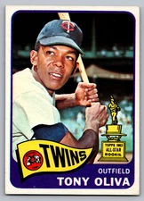 1965 TOPPS #340 TONY OLIVA TWINS