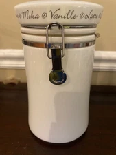 JO!E MSC Cafe Coffee Espresso Container Canister w/ Coffee Scoop - air tight