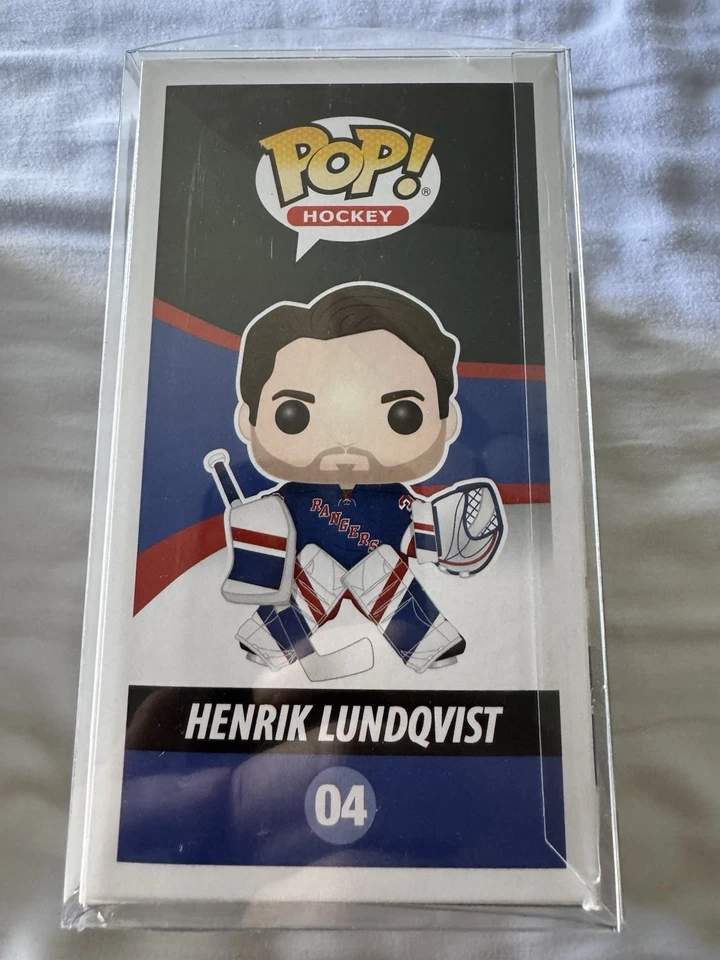 Henrik Lundqvist Signed Funko Pop! #04 (NHL New York Rangers) Beckett COA - Image 4 of 4