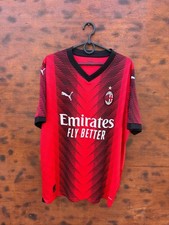 AC MILAN ITALY 2023/2024 HOME FOOTBALL SHIRT PUMA SIZE L ADULT