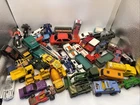 Large Lot Of Used Vintage Hot Wheels, Lesney, Tootise, Car Trucks Tractor