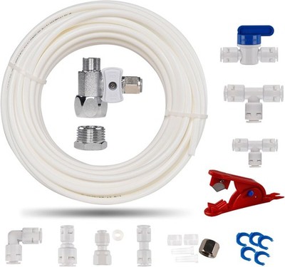 Wasseranschluss Set für Kühlschränke - 11 Teile inkl. Zubehör Effizientes 15m