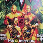 2021 WWE NXT HALLOWEEN HAVOC SIGNED MATCH CARD AUTOGRAPH /50 RARE Bron Rose Io — photo 6
