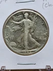 1942-P Walking Liberty Half Dollar Raw VF (Details)