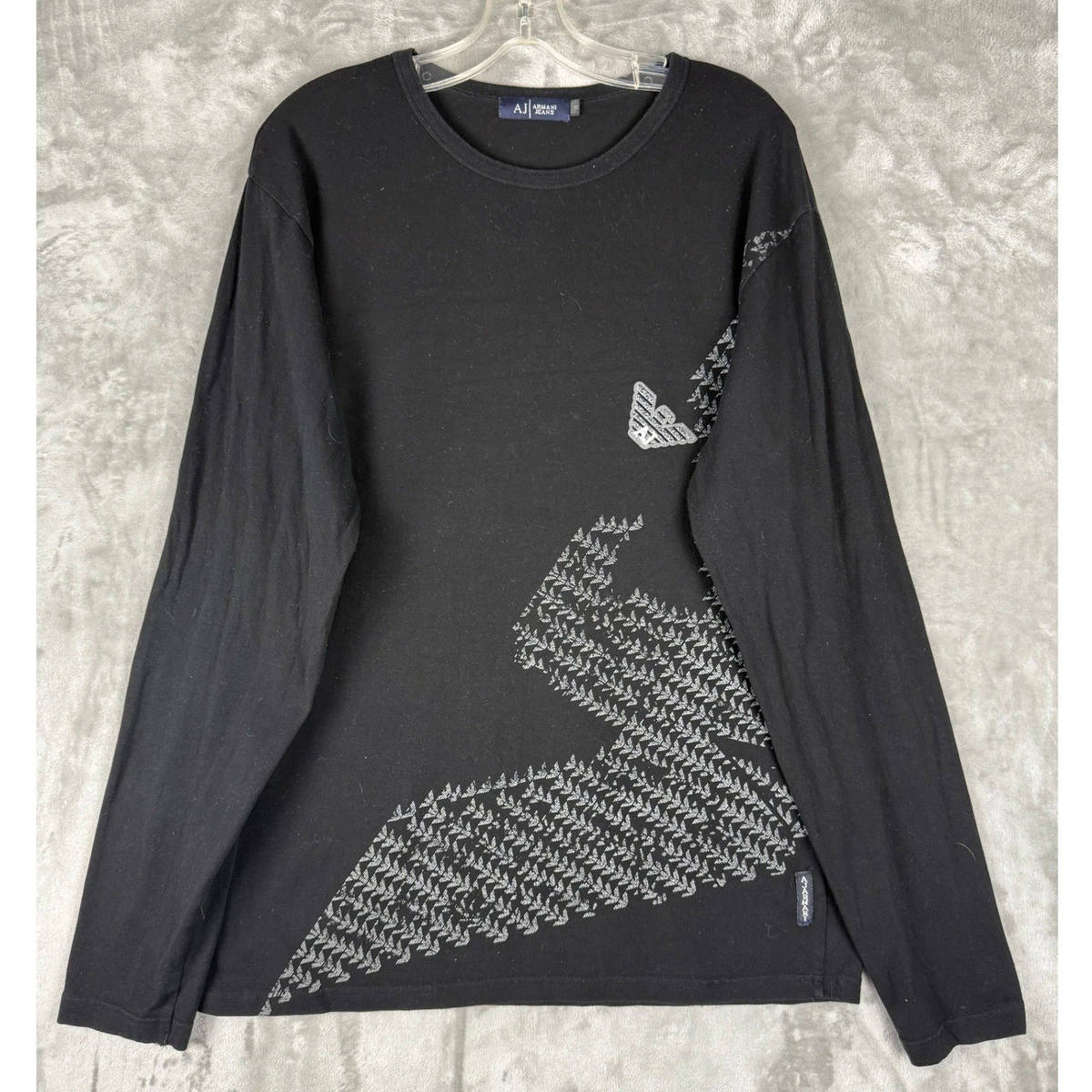 Armani Jeans Cotton Long Sleeve T-Shirts for Men for sale | eBay