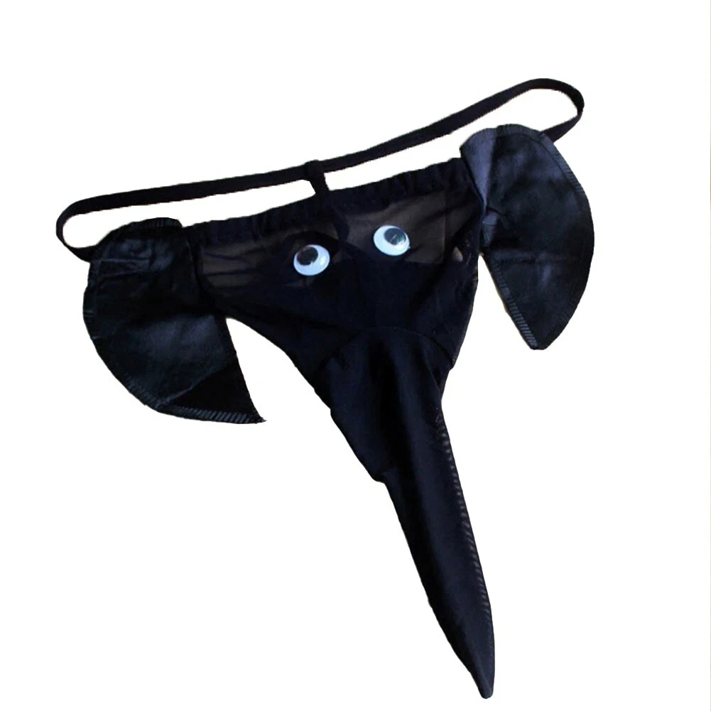 Mens Underpant Mens Underwear Elephant Erotic G string Panties