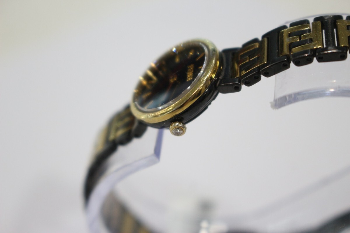 Fendi Forever 19mm Two Tone Stainless Steel Bracelet Watch