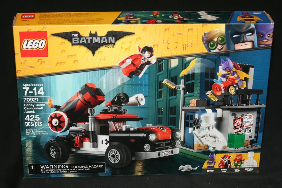 The LEGO Batman Movie: Harley Quinn Cannonball Attack (70921) Toys