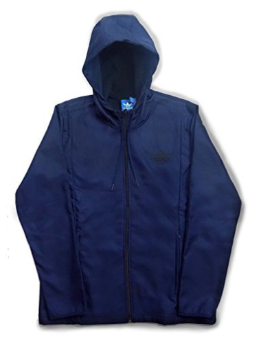 Men's Adidas Premium Shell Jacket coat S91939 Navy Size S RRP£79.99