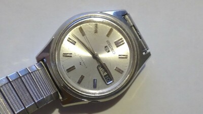 Vintage 1960's SEIKO 5126-7010 Men's automatic watch day/date