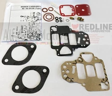 Weber Redline 40 DCOE & 45 DCOE Carburetor Carb Rebuild Repair Tune Up Kit NEW