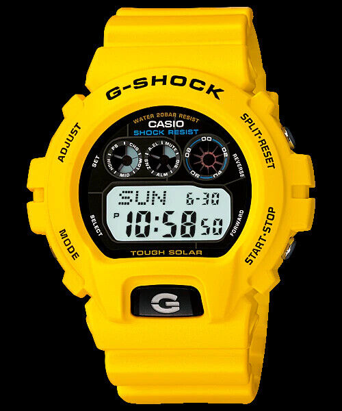 CASIO G-Shock G Shock G6900A-9 Tough Solar Yellow Limited CASIO G-Shock G Shock G6900A-9 Tough Solar Yellow Limited
