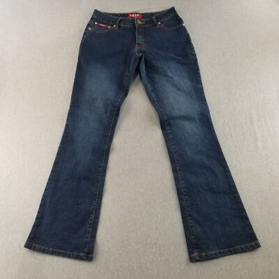 Sweet U.S.A Jeans Women's Size 5/6 Dark Wash Vintage Floral Embroidered Pockets