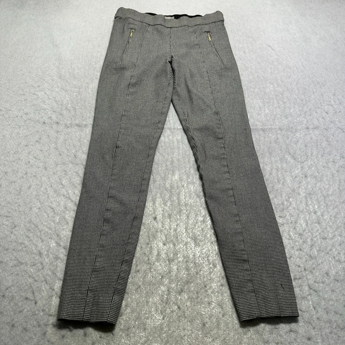 H&m white top dress pants
