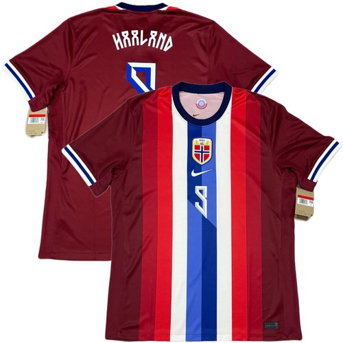 2024 Norway Home Jersey #9 Haaland Large Nike Soccer Football NEW
