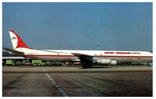 Air India Cargo DC 8 63CF Airplane Postcard
