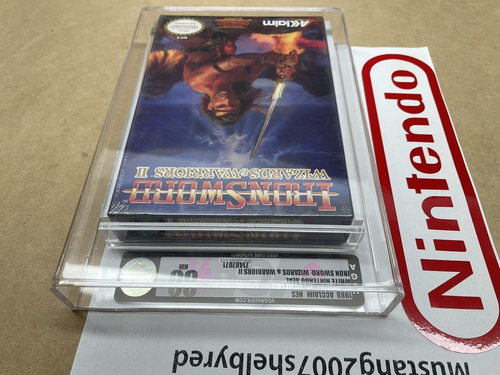 Nes Nintendo IronSword : Wizards & Warriors II New Factory Sealed H-Seam VGA 80 - Picture 4 of 21