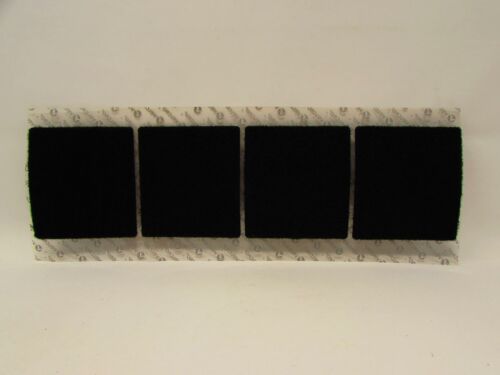 Marque VELCRO® 4 pièces. 3" x 3-1/2" boucle seulement attache HI-TACK adhésif acrylique - Photo 1 sur 3
