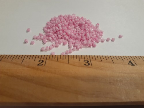 250PCs Pink Small Beads Seed Bead Supplies Kit For Making Bracelets Craft USA - Picture 8 of 12