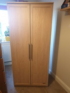 cot bed wardrobe dresser set