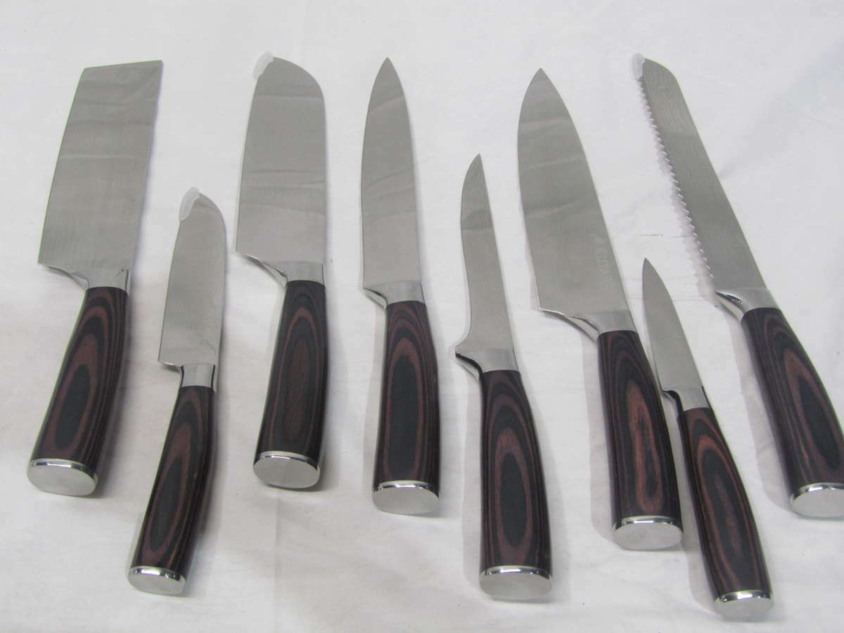 New Kutara Knives Akaishi Kido Chef Set 8 Pc Carbon Steel | eBay
