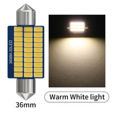 36mm 3014 Canbus White Warm White Ice Blue Led Car Interior Festoon Light Bulbs