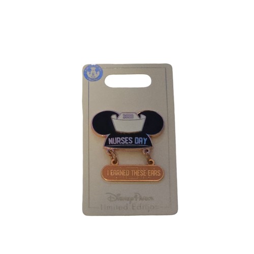 Disney Nurse’s Day 2020 Pin Mickey Nurses Day Ohren Pin I Earned These Ears LE - Bild 1 von 2