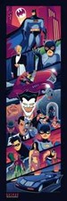 Batman The Animated Series Joe Hogan Poster Lithograph Print Art 12x36 Mondo