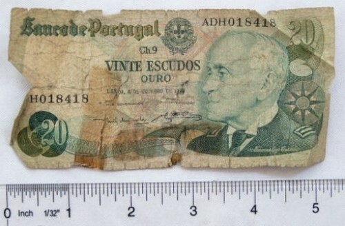 Banco de Portugal 20 note - 第 1/1 張圖片