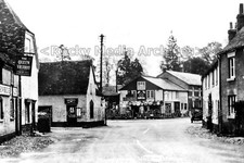 caa-84 Street View with Queen Victoria Pub, Aldbourne, Wiltshire. Photo